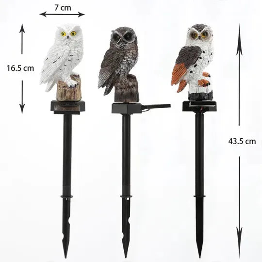 π¦ Solar Owl LED Garden Light